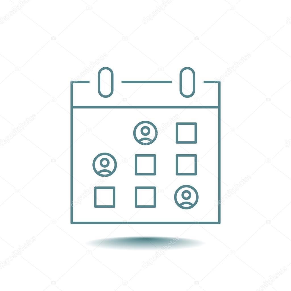 calendar web icon