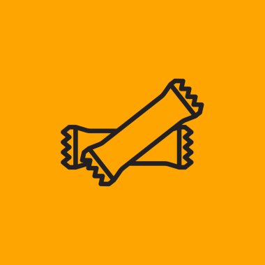 Polietilen mühürlü kapalı torbalar simgesi