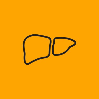  karaciğer organ simgesi