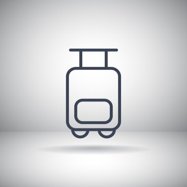 turist çanta simgesi