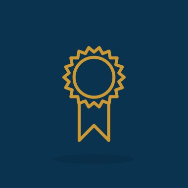 ödül madalya simgesi
