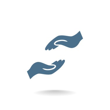 Yardım eller simgesini