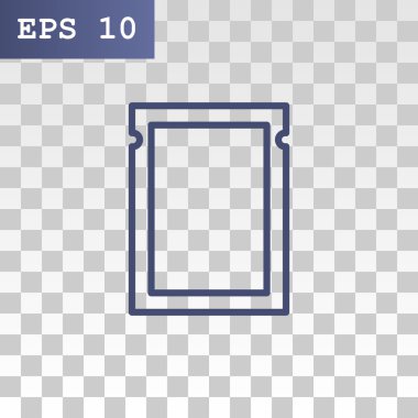 Polietilen torba simgesi