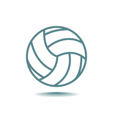 Voleybol topu simgesini
