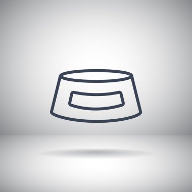 kase için gıda hayvan simgesi