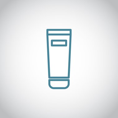 Jel, köpük veya sıvı sabun şişe simgesi