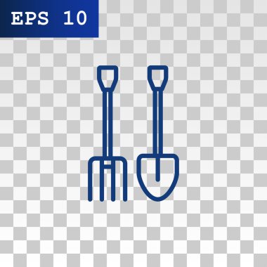 Dirgen ve kürek simgesi