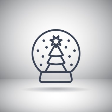 Noel ağacı simgesini