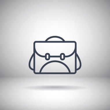 okul çantası simgesi