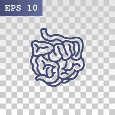 küçük bağırsak simgesi