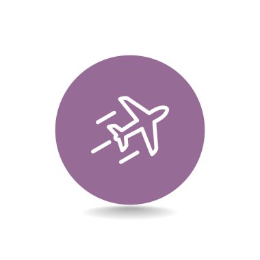 yolcu uçak simgesi