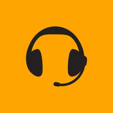 kulaklıklar, web simgesi.