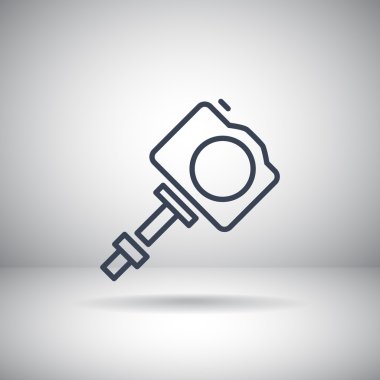 Monopod ile fotoğraf makinesi için selfie