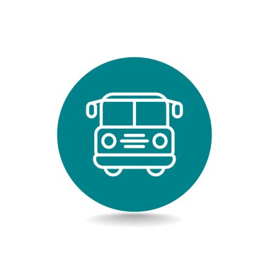 okul servisi simgesi