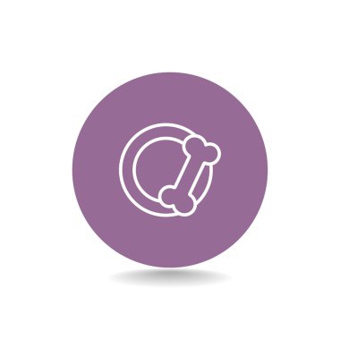 kase için gıda hayvan simgesi