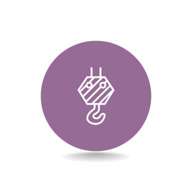 Yapı vinci kancası simgesi
