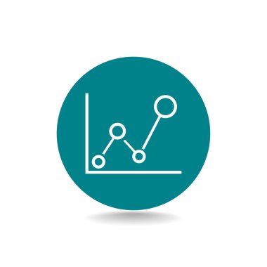 iş büyüyen grafik sunum simgesini