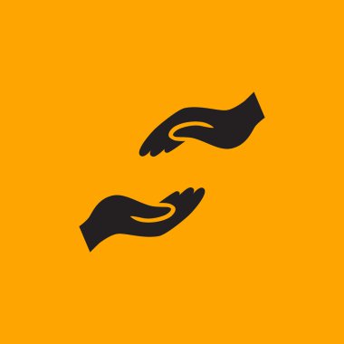 Yardım eller simgesini