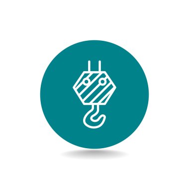 Yapı vinci kancası simgesi