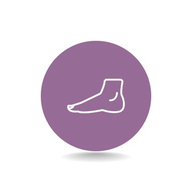 İnsan ayağı simgesi 