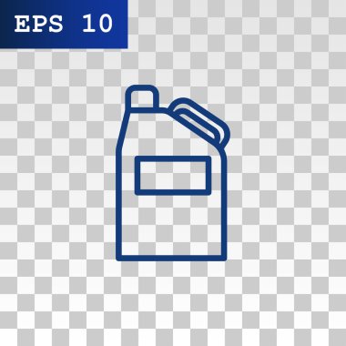 Bidon petrol simgesiyle