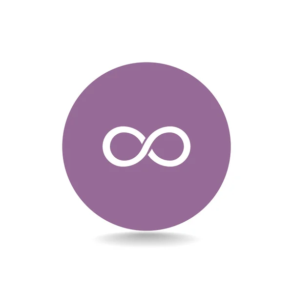 Infinity sign icon — Stock Vector