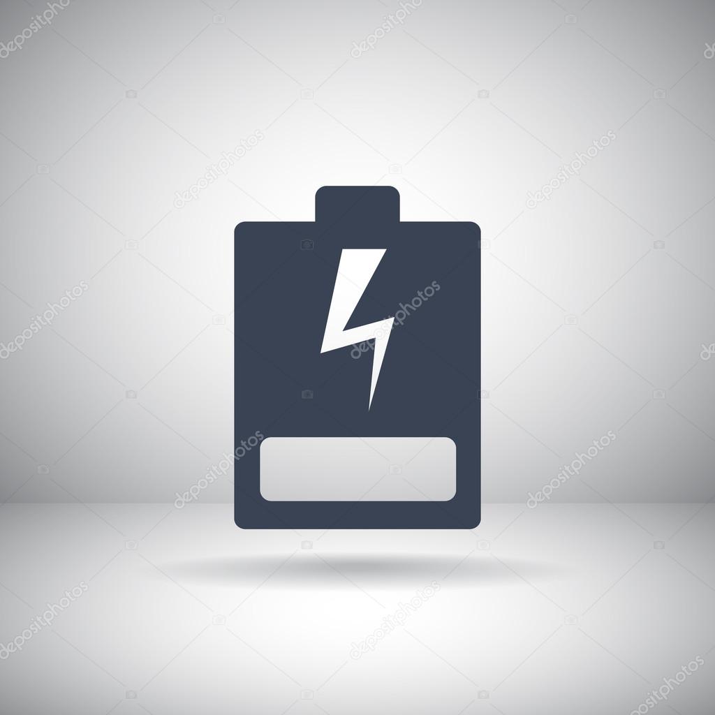 battery or accumulator icon