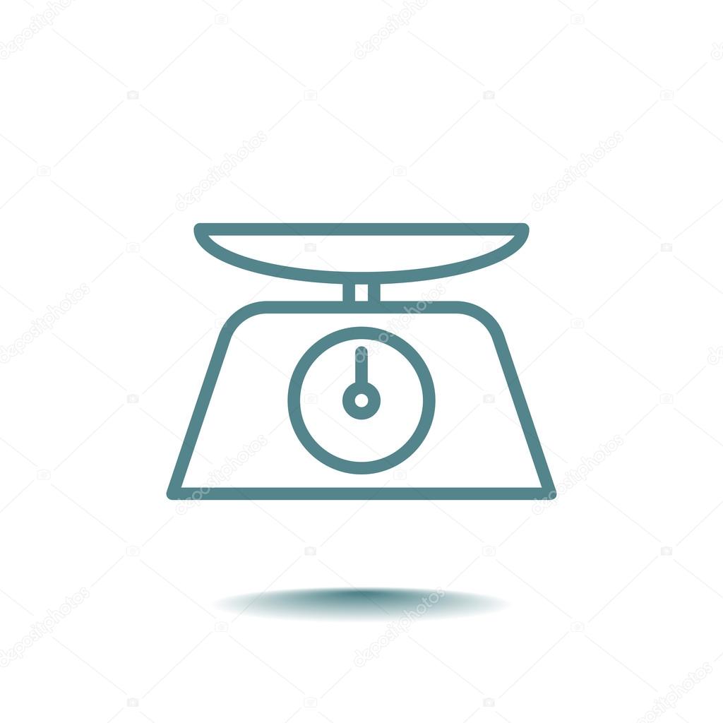 Kitchen scales icon Stock Vector Image by ©Mr.icon 104419488