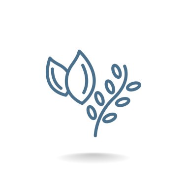 çiftlik bitki gıda simgesi