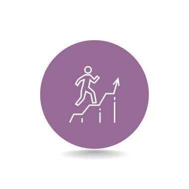 İşadamı çalışan en iyi grafik simgesi