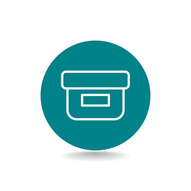 yiyecek kabı simgesi