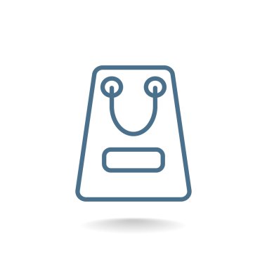 kağıt ambalaj ya da çanta simgesi