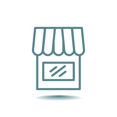 dükkan ya da mağaza simgesi