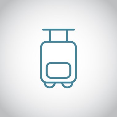 turist çanta simgesi