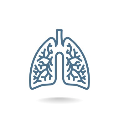 İnsan akciğerleri simgesi
