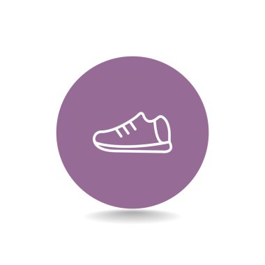 spor ayakkabı simgesi