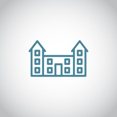 okul binası simgesi