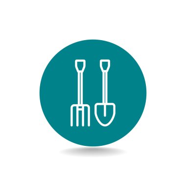 Dirgen ve kürek simgesi