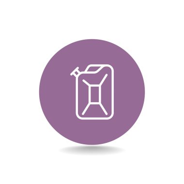 Benzin bidon simgesi