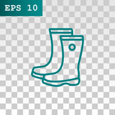 Sakız çizmeler simgesi