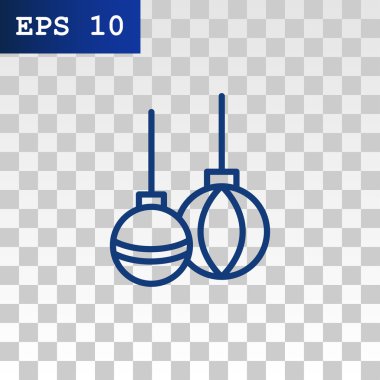 Noel baubles simgesi