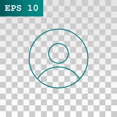 bir adam simgesi silüeti