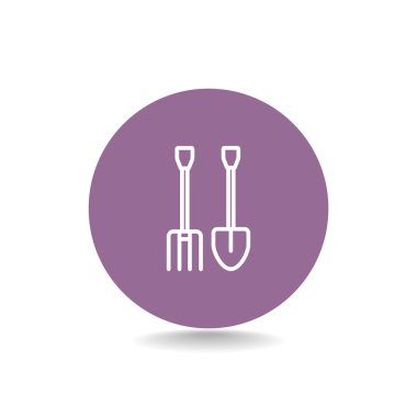 Dirgen ve kürek simgesi