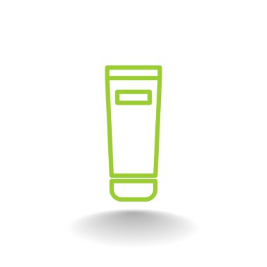 Jel, köpük veya sıvı sabun şişe simgesi