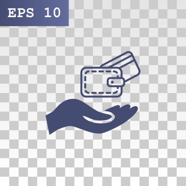 M-cüzdan'el simgesi.