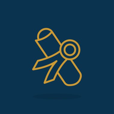 Diploma veya sertifika simge