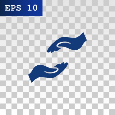 Yardım eller simgesini