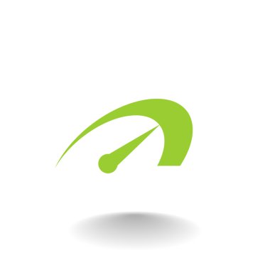 Hız göstergesi simgesinin ok.