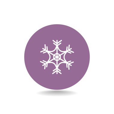 kış kar tanesi simgesi