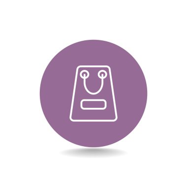 kağıt ambalaj ya da çanta simgesi